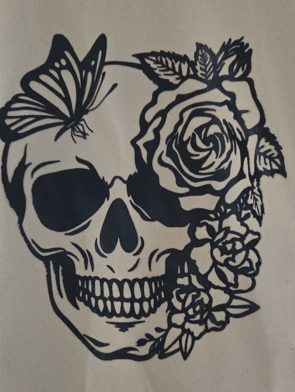 Skull & Roses Crewneck Sweatshirt